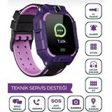 Starwomen T500 Lbs Konumlu Sım Kartlı Kameralı Akıllı Çocuk Saati - Açık Mor