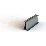 State Güneş Paneli (Solar) Için Aluminyum Ray Profil 52 cm - Gri