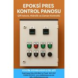 Statik Otomasyon ST-PIK02 Endüstriyel Hidrolik Pres ve Isıtıcı Kontrol Ünitesi - Açık Gri