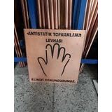 Statik Topraklama Levhası (1,0mm kalınlığında)- SAF BAKIR