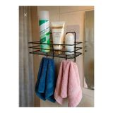 STATİKA HOME Askılı Banyo Rafı GENİŞ , Duş Şampuanlık , Duşakabin Havlu Askısı , Duvar Düzenleyici Organizer