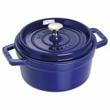 Staub 20 cm Koyu Mavi Döküm Tencere