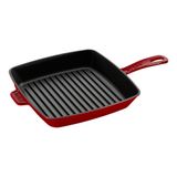 Staub 405011100 Kırmızı 26 cm Izgara Tavası