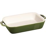 Staub 405108140 Seramik Dikdörtgen Fırın Kabı 20x16 cm Isıya Dayanıklı Estetik Tasarım