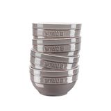 Staub Antik Gri 4'lü Seramik Kase Seti