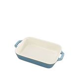 Staub Antik Turkuaz Seramik Fırın Kabı 20x16 Cm - Mavi