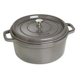 Staub B Döküm Tencere Yuvarlak 28 cm Grafit Gri