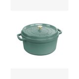 Staub B La Cocotte Yuvarlak Okaliptus 28 cm Döküm Tencere