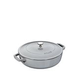 Staub Chistera Grafit Sote Döküm Tenceresi 28 Cm - Gri