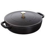 Staub Chıstera Yagmur Efektli 28 cm Döküm Tencere