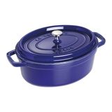 Staub Cocotte 29 Cm Lacivert Oval Tencere