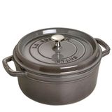 Staub Cocotte Gri 26 cm Döküm Tencere