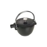 STAUB Döküm La Cocotte Demlik | Döküm Demir | 1,1 L Siyah
