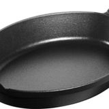 Staub Döküm Sahan, Oval, Sıyah , 24 Cm
