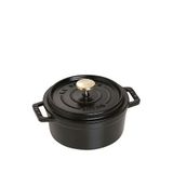 Staub Döküm Tencere 12 Cm - Siyah