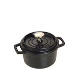 Staub Döküm Tencere 14 Cm - Siyah