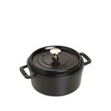 STAUB Döküm Tencere 18 cm Siyah