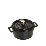 STAUB Döküm Tencere 20 cm Siyah