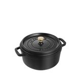 Staub Döküm Tencere 24 Cm - Siyah