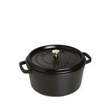 Staub Döküm Tencere 28 Cm - Siyah