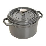Staub Döküm Tencere Yuvarlak 14 cm Grafit Gri