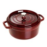 Staub Döküm Tencere Yuvarlak 20 cm Bordo