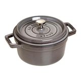 Staub Döküm Tencere Yuvarlak 22 cm Grafit Gri