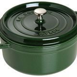 Staub Döküm Tencere Yuvarlak 26 cm Fesleğen Yeşili