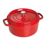 Staub Döküm Tencere Yuvarlak 26 cm Kiraz