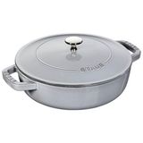 Staub Döküm Tencere Yuvarlak 28 cm Beyaz