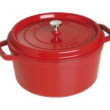 Staub Döküm Tencere Yuvarlak 28 cm Kiraz
