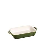 Staub Fesleğen Seramik Fırın Kabı 20 Cm - Yeşil