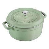 Staub La Cocotte 28 cm 6,75LT Adaçayı Yuvarlak Döküm Tencere - 405087070