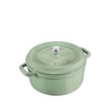 Staub La Cocotte Adaçayı Döküm Tencere 20 Cm - Yeşil