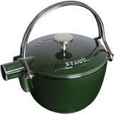 Staub La Cocotte Demir Döküm Demlik 1,1 Litre - Yeşil