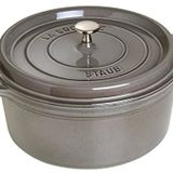 Staub La Cocotte Döküm Tencere, 28 cm, Grafit Gri, Gri