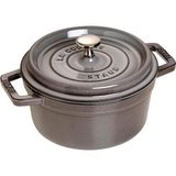 Staub La Cocotte Döküm Tencere, Grafit Gri - 0 - 1 lt