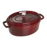 Staub La Cocotte Döküm Tencere Oval 4,2 L Bordo