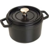 Staub La Cocotte Döküm Tencere Siyah 16Cm