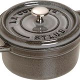 Staub La Cocotte Mini Döküm Tencere, 10 Cm, Gri