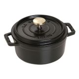 Staub La Cocotte Siyah 12cm 405094710 Döküm Tencere