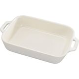 Staub Seramik Dikdörtgen Fırın Kabı - 0 - 1 lt