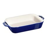 Staub Seramik Dikdörtgen Fırın Kabı 20 x 16 cm Lacivert