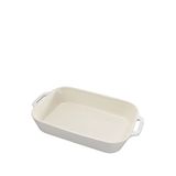 Staub Seramik Dikdörtgen Fırın Kabı - Bej