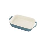 Staub Seramik Fırın Kabı 27x20 cm Antik Turkuaz - Mavi