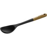 Staub Siyah Servis Kaşığı 1 Adet Silikon Malzeme ile Şık Tasarım ve Sofra Sunumuna Uygun