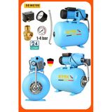 Staxx 1.5Hp Jet Su Pompası Su Motoru 24Lt Yatay Tanklı Otomatik Hidrofor Set Full Takım 4 Kat 4 Dair