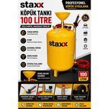 Staxx Power 100 Lt Köpük Tankı Oto Yıkama Sanayi Tipi Köpük Püskürtme Makinesi