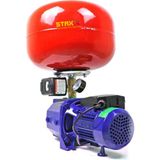 Staxx Power Bakır Sargı QPJ100 24LT Tanklı Santrifüj Otomatik Hidrofor 4 Daire Paket Hidrofor Pompa Seti 0.50 Hp