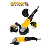 Staxx Power Devir Ayarlı Avuç Spiral Taşlama Makinası Bakır Motor 2200W 115-125 Mm + 5 Adet Disk
